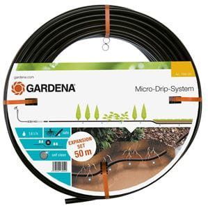 Gardena Micro-drip Gardena  csepegtetőcső, 13.7 mm , 50 m, csepegtetők között 30cm Micro-drip