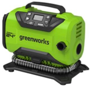 Greenworks Kompresszor akkumulátoros Greenworks G24IN mini, 24 v, 11 bar,  akku és töltő nélkül Kompresszor akkumulátoros