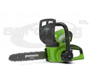 Greenworks Láncfűrész akkumulátoros Greenworks G40CS30 40 v, 3/8-1.3-45 szemes, akku- és töltő nélkül Láncfűrész akkumulátoros
