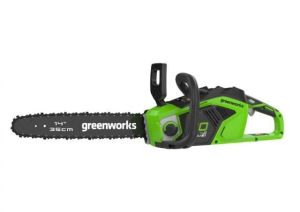 Greenworks Láncfűrész készlet akkumulátoros Greenworks GD40CS15K2X 40 v, 3/8-1.3-52 szemes, akku- és töltővel Láncfűrész készlet akkumulátoros