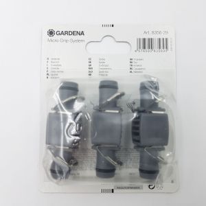 Gardena Micro-Dripp kötőelem Gardena  tömlőhöz 1/2" 3 db Micro-Dripp kötőelem
