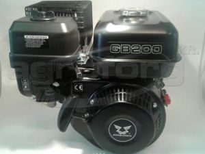 Zongshen Motor vízszintes tengelyű Zongshen GB200 208 cm3, 4.1 kw, benzines, 20 mm x 60 mm Motor vízszintes tengelyű